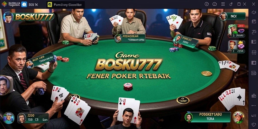 Tampilan gameplay bosku777 yang mendebarkan dan menarik.