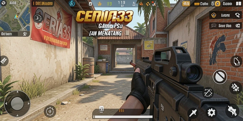 Tangkapan layar gameplay CERIA33 yang penuh aksi dan menegangkan.