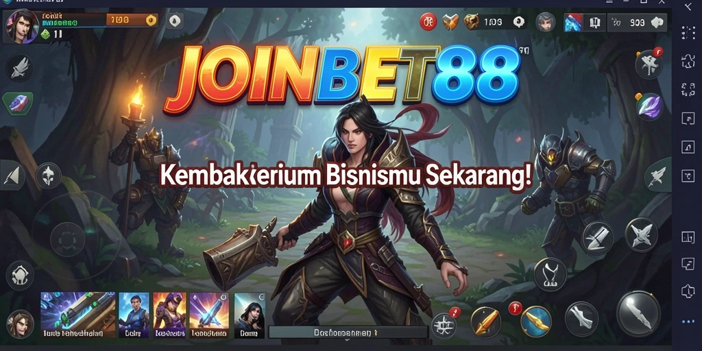 Tampilan gameplay menarik dari JOINBET88 yang menggambarkan strategi bisnis.