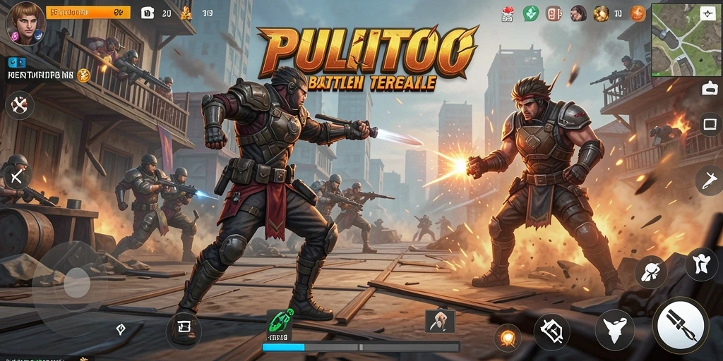 Tampilan seru pertarungan di PULITOTO saat markas dihancurkan.