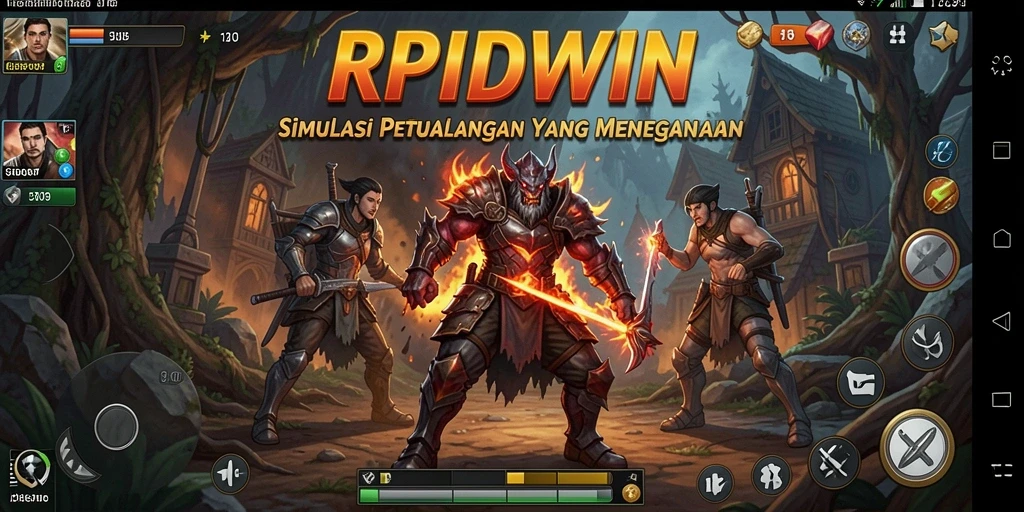 Tampilkan gameplay RPIDWIN yang menarik dan penuh tantangan.