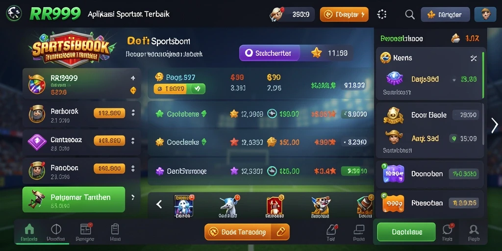 Tampilan menarik dan antarmuka ramah pengguna dari RR999.