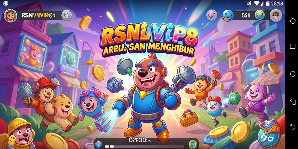 Tampilan gameplay RSNVIP8 yang menegangkan dan seru.